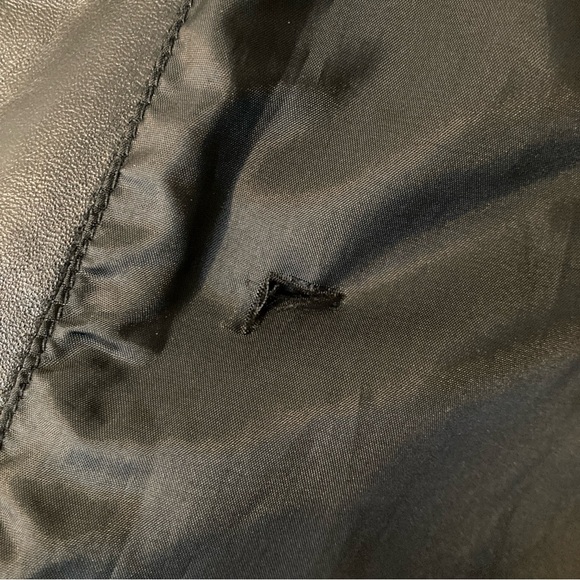 Vintage 90s Avenue Blazer Style Leather Jacket - Picture 10 of 13